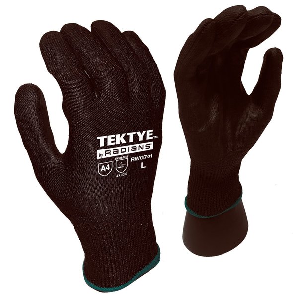 Radians Gloves TEKTYE Touchscreen A4 Work Glv-XL PR RWG701XL